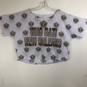 Miss Posh- Women's Top- White/Black/Gold